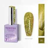 HEMA & TPO FREE Glitter Gel - Gold Beam