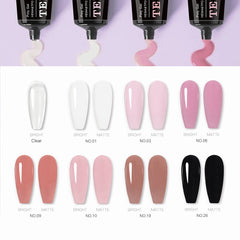 HEMA & TPO FREE 8-Piece Poly Gel Set-White Box
