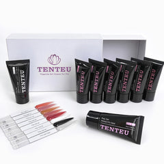 HEMA & TPO FREE 8-Piece Poly Gel Set-White Box