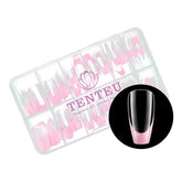 French Nail Tips - pink