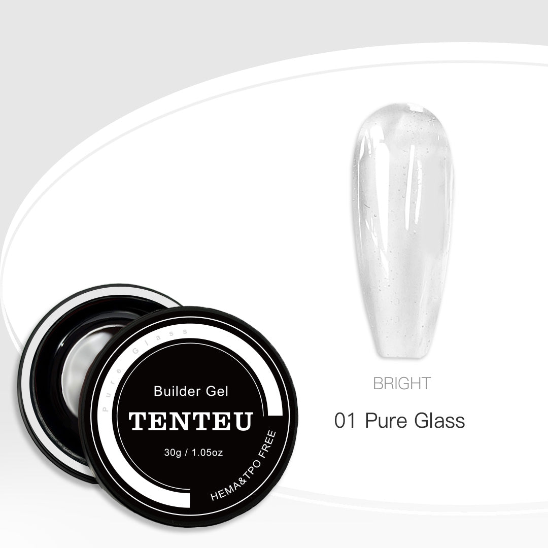 HEMA & TPO FREE Builder Gel - Pure Glass