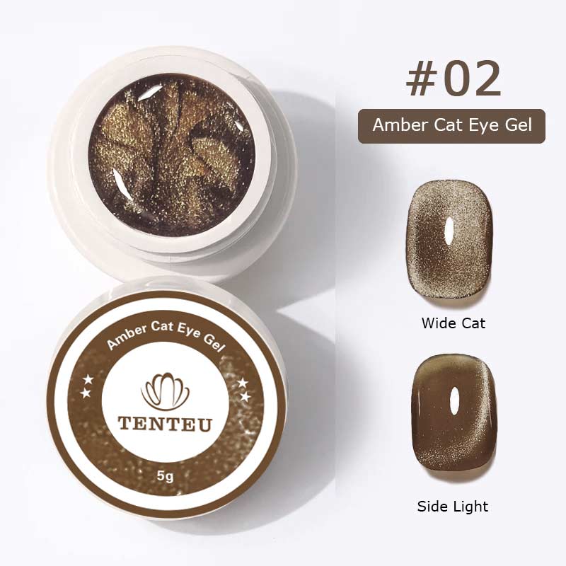Amber Cat Eye Gel #02