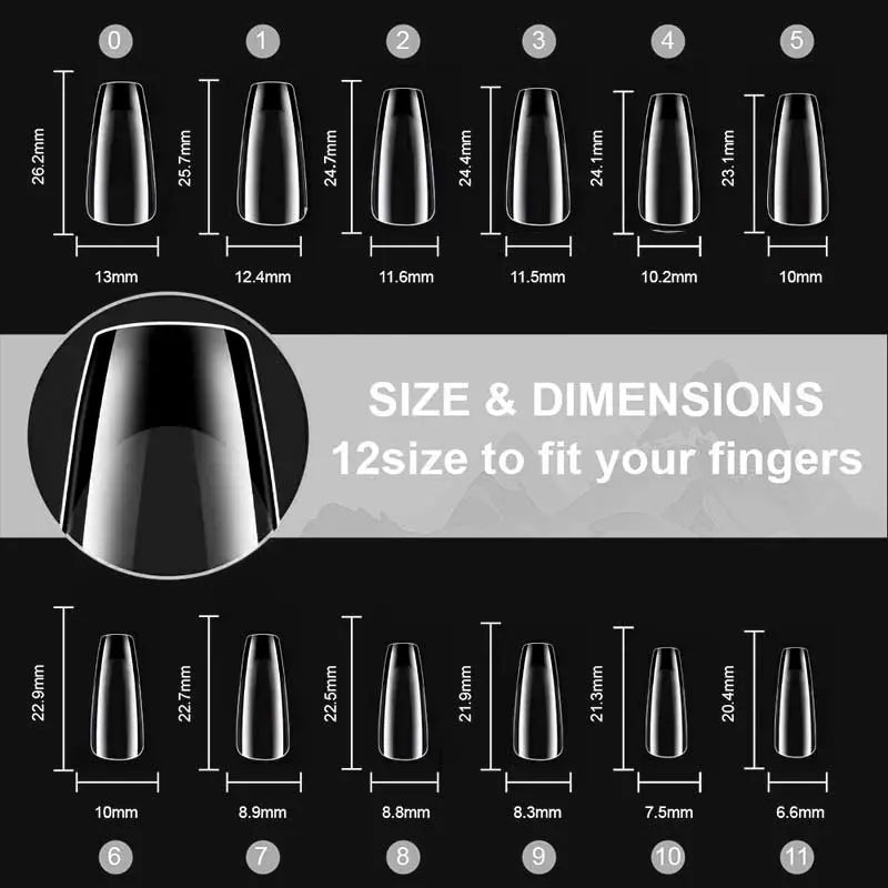 French Nail Tips - black   aff93d-9f.myshopify.com Tenteu nail