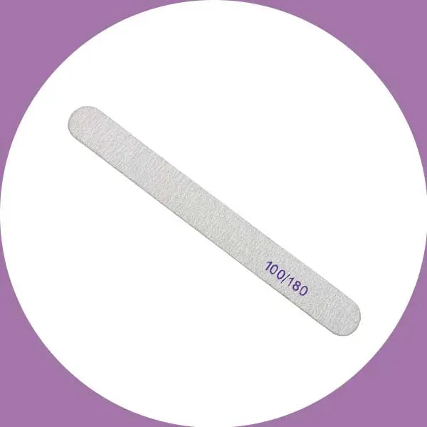 GRAY NAIL FILE 100/180   aff93d-9f.myshopify.com Tenteu nail
