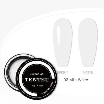 HEMA & TPO FREE Builder Gel - Milk White