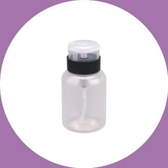 Liquid Push Down AlcoholDispenser Clear Bottle