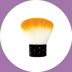 Nail Art Dust Brush（Orange color）