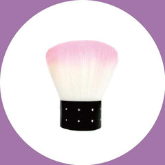 Nail Art Dust Brush（Pink color）