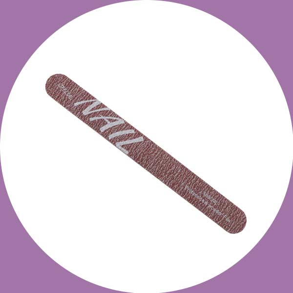 PRO BROWN NAIL FILE 180/240