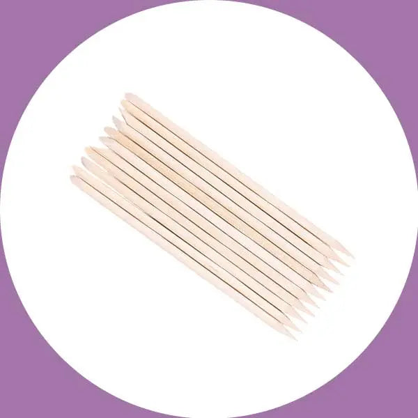 Nail Art Orange Wood Sticks   aff93d-9f.myshopify.com Tenteu nail