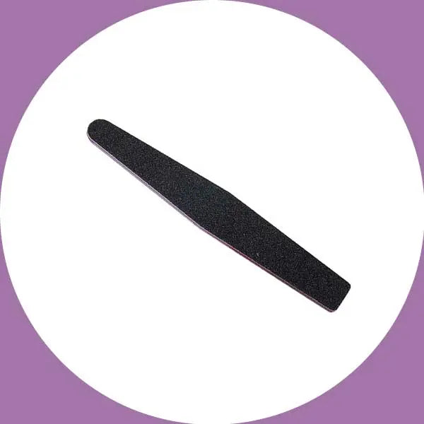 R BLACK NAIL FILE 100/180   aff93d-9f.myshopify.com Tenteu nail