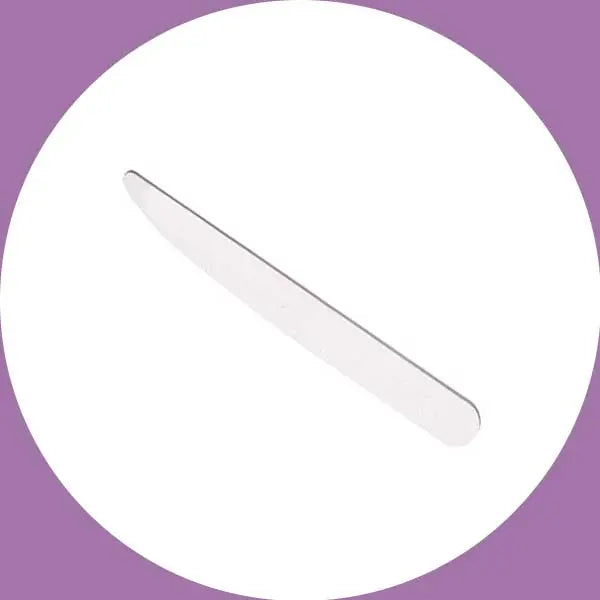 WHITE NAIL FILE 100/180   aff93d-9f.myshopify.com Tenteu nail